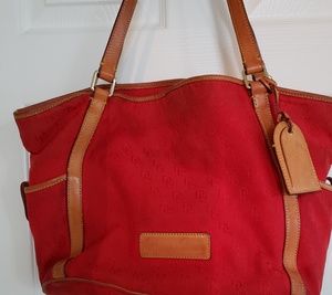 Dooney & Bourke Red Tote